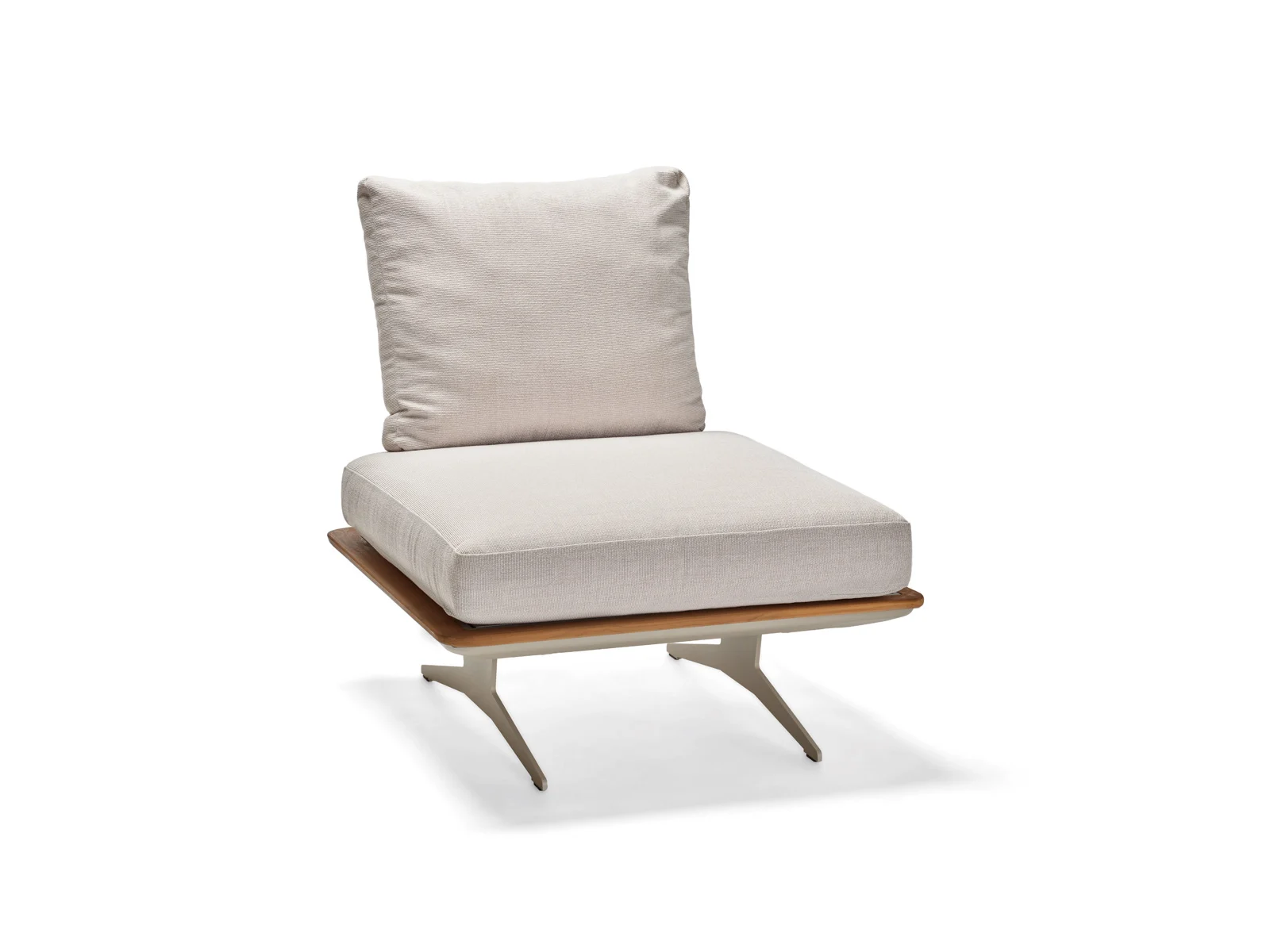 Stern Enya Lounge Mittelelement Aluminium/Teak
