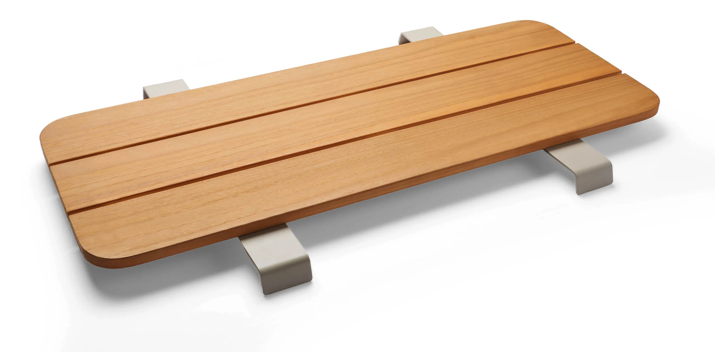 Stern Enya Verbindungstisch 48x84x5 cm Edelstahl/Teak