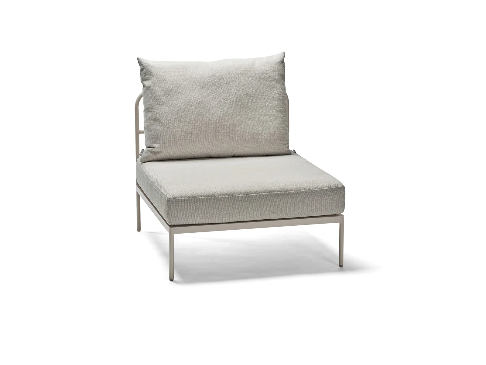 Stern Coco Lounge-Mittelelement Aluminium/Polyacryl