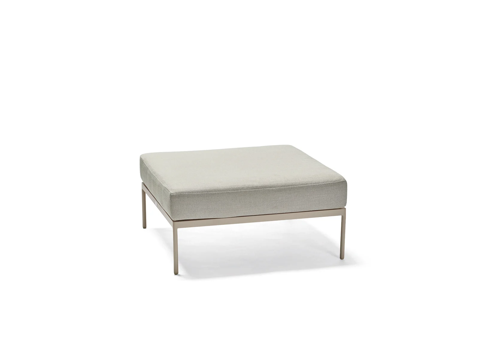 Stern Coco Lounge-Hocker Aluminium/Polyacryl