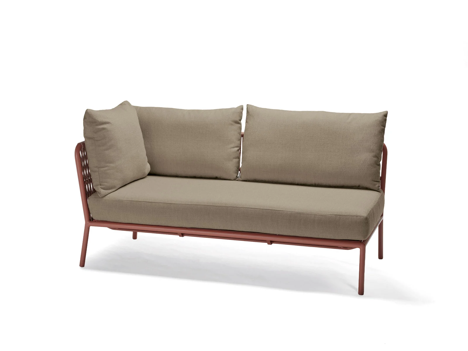 Stern Romy Lounge 2-Sitzer Element Aluminium/Polyacryl