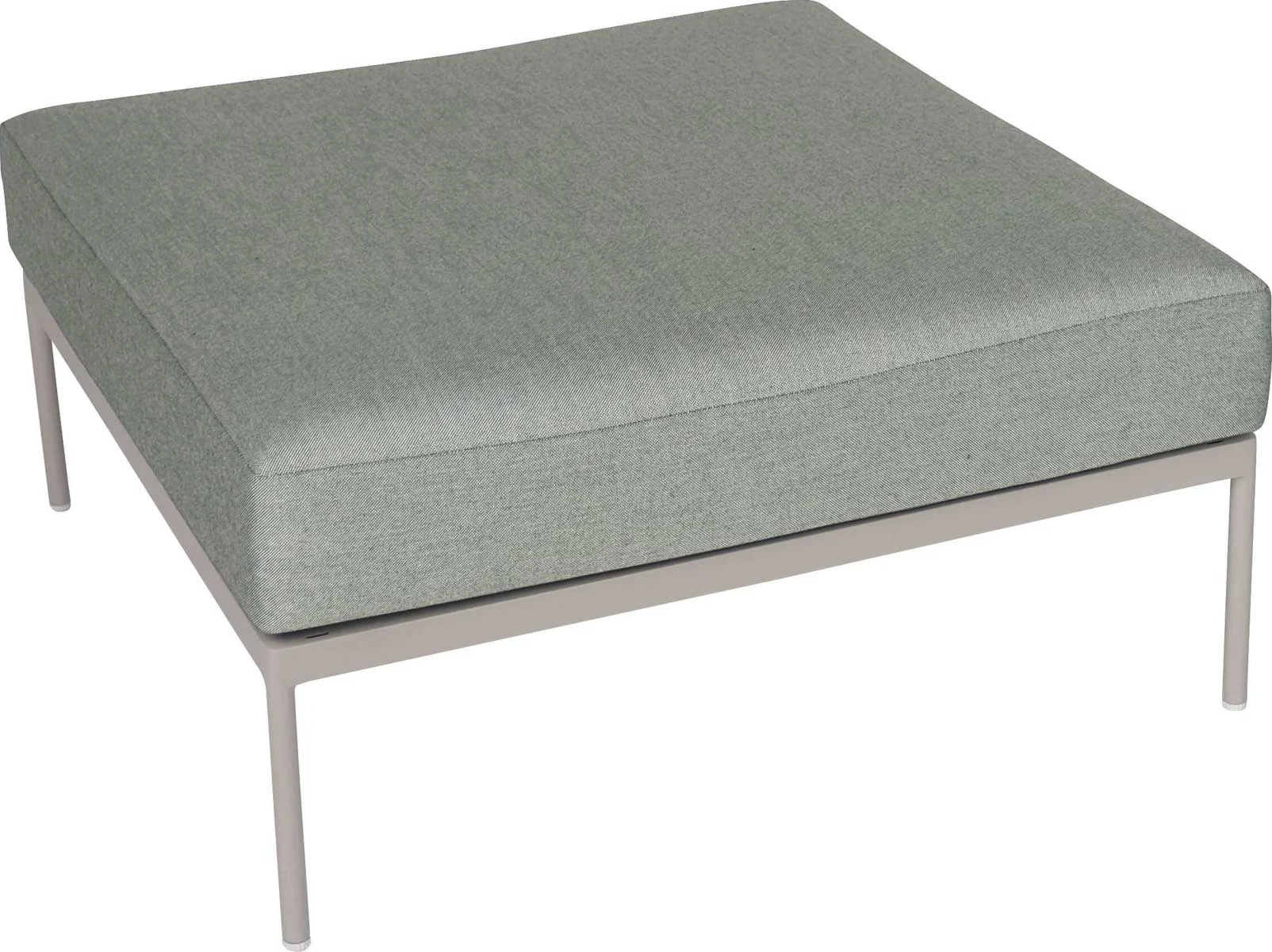 Stern Coco Lounge Hocker Aluminium greige inkl. Kissen