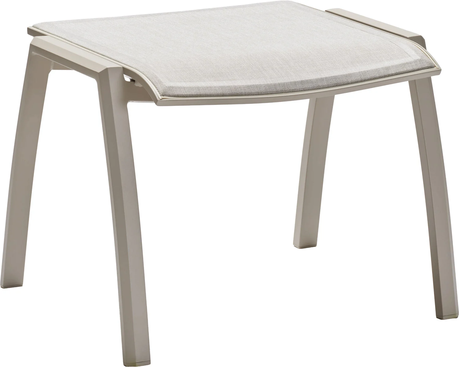 Stern Kari Hocker Aluminium/Textilen Sesam