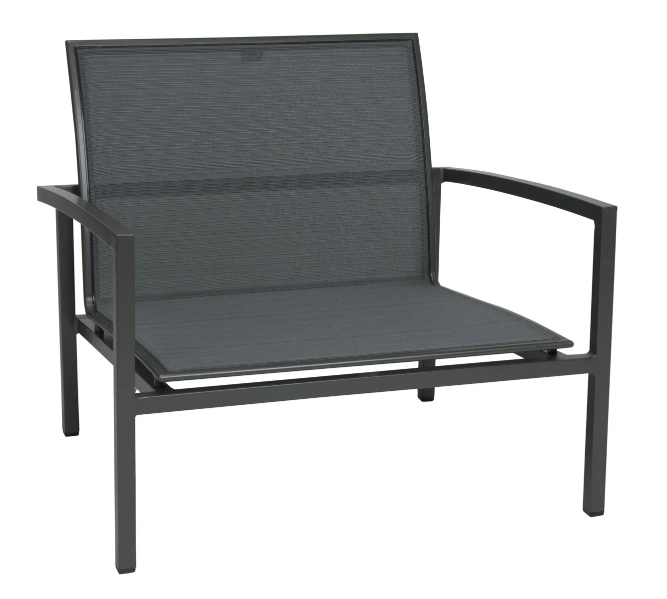 Stern Skelby Lounge-Sessel Aluminium