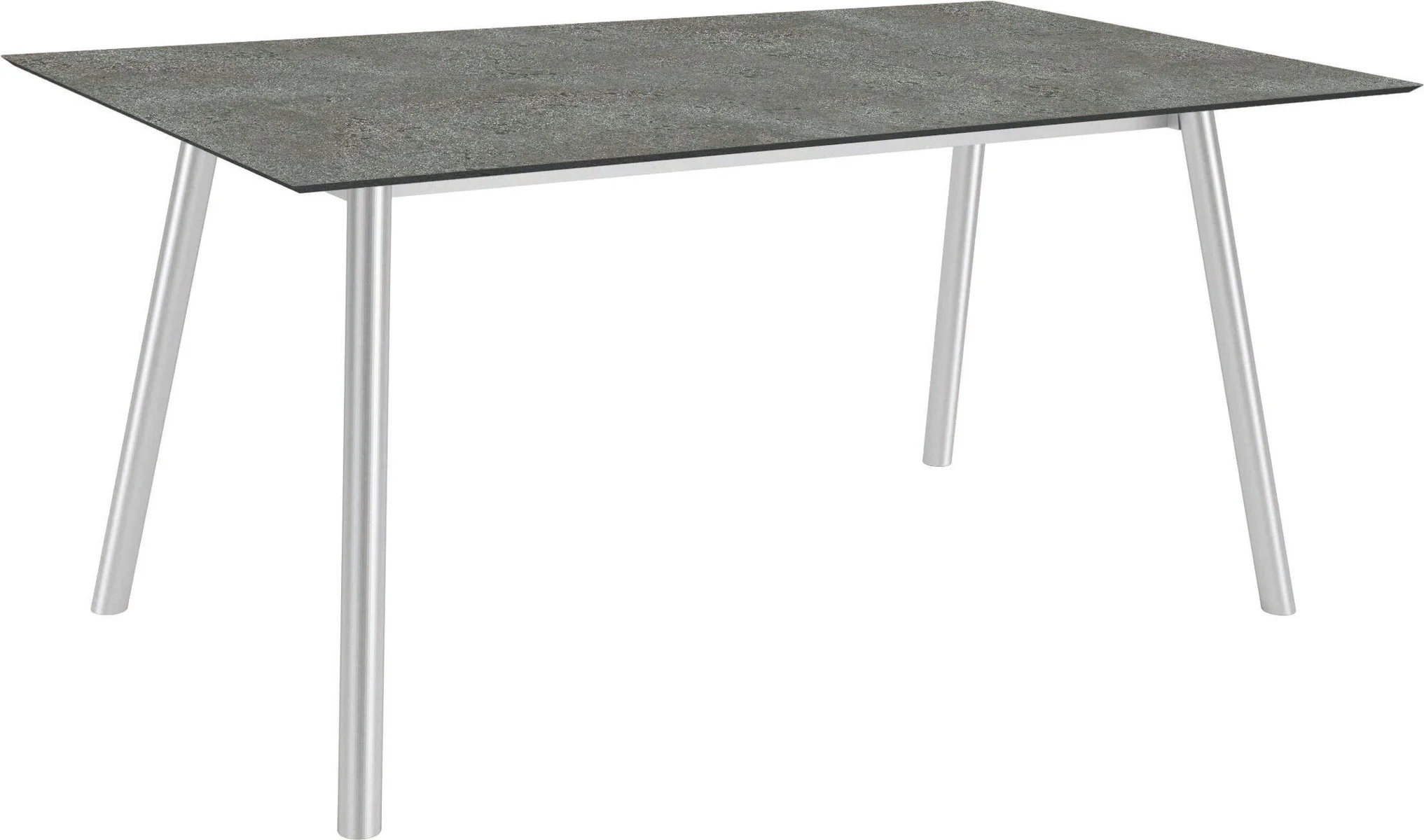 Stern Interno Tisch Edelstahl/Silverstar