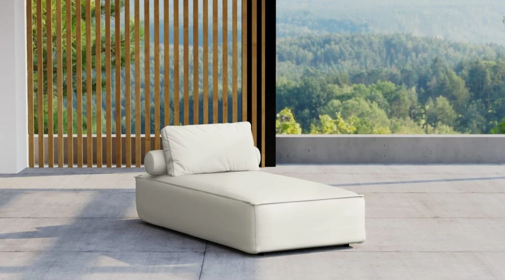 Liegestuhl für den Garten MALIBU, Terrasse, Hof, gemütlich - Wintergarten