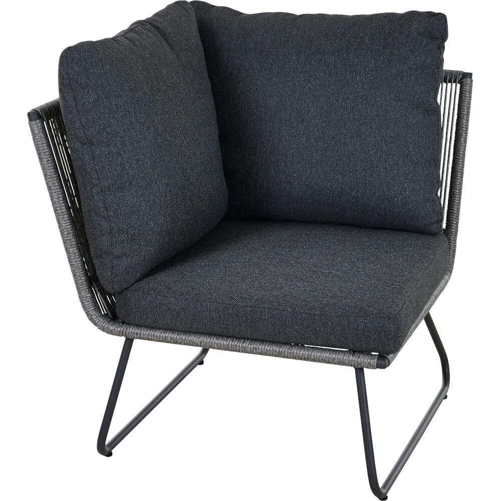 Siena Garden Kansas Ecksofa grau