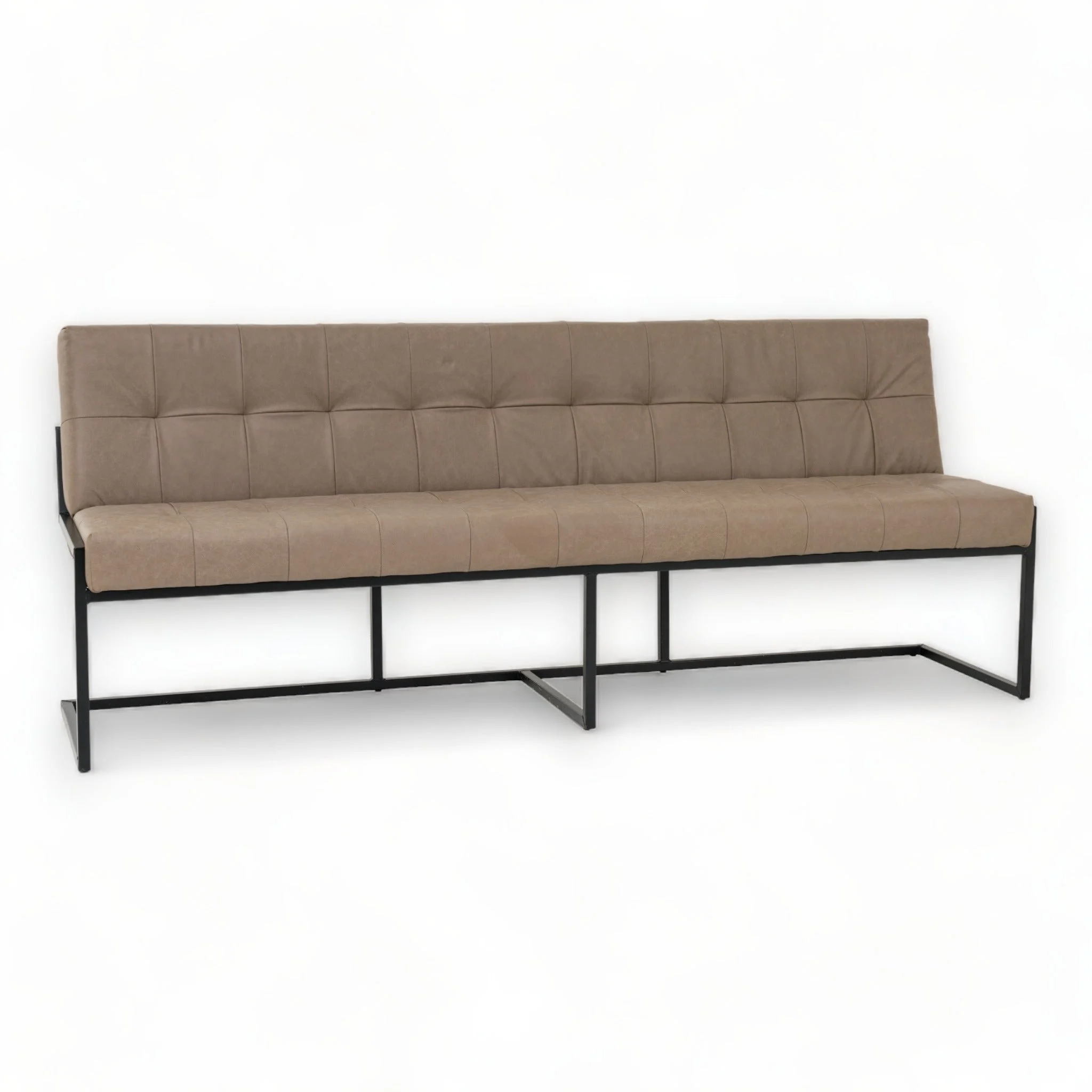 Olli Bank Leder Dallas Taupe | Outlet - FASMAS
