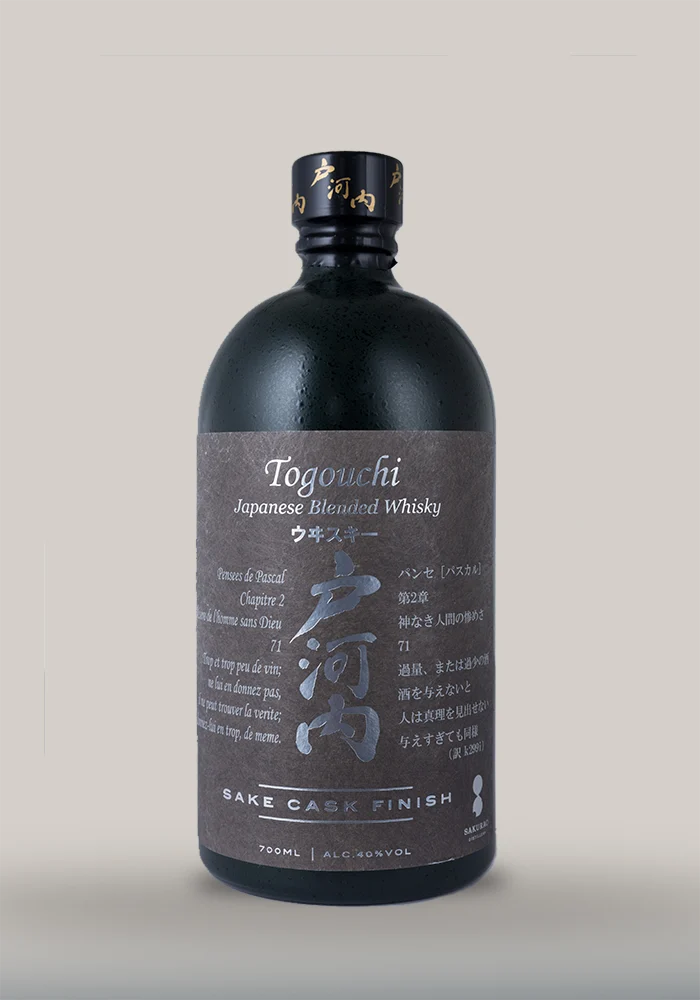 Togouchi Sake Cask Finish Japanese blended Whisky - FASMAS