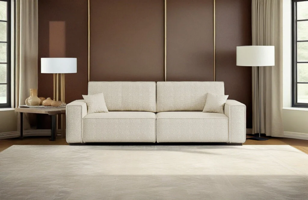 Sofa mit Schlaffunktion BEST Stoff Quelle