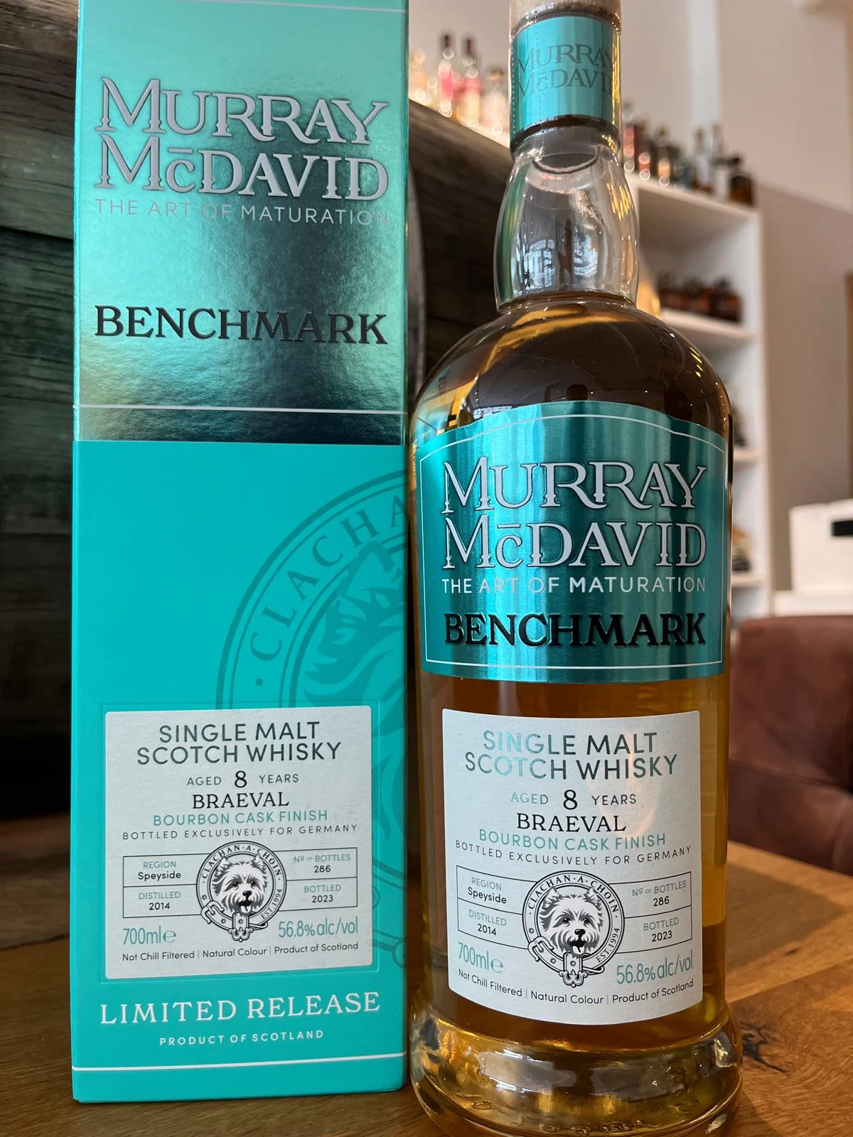 Braeval 8y Bourbon Cask finish Murray McDavid - FASMAS