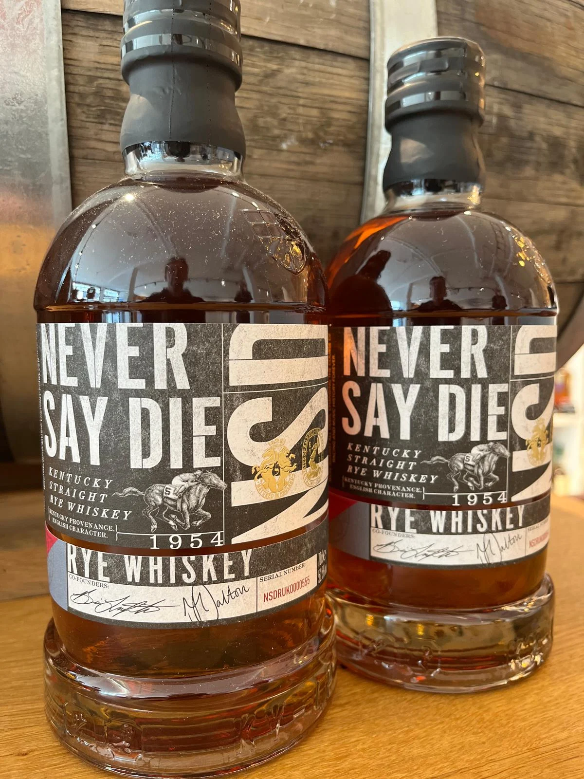 Never Say Die Rye Whiskey - FASMAS