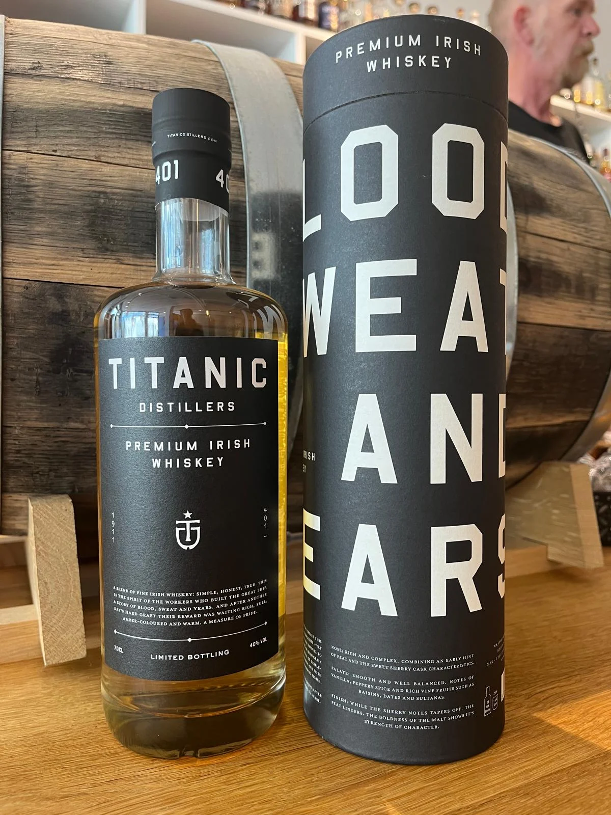 Titanic Irish Whiskey - FASMAS
