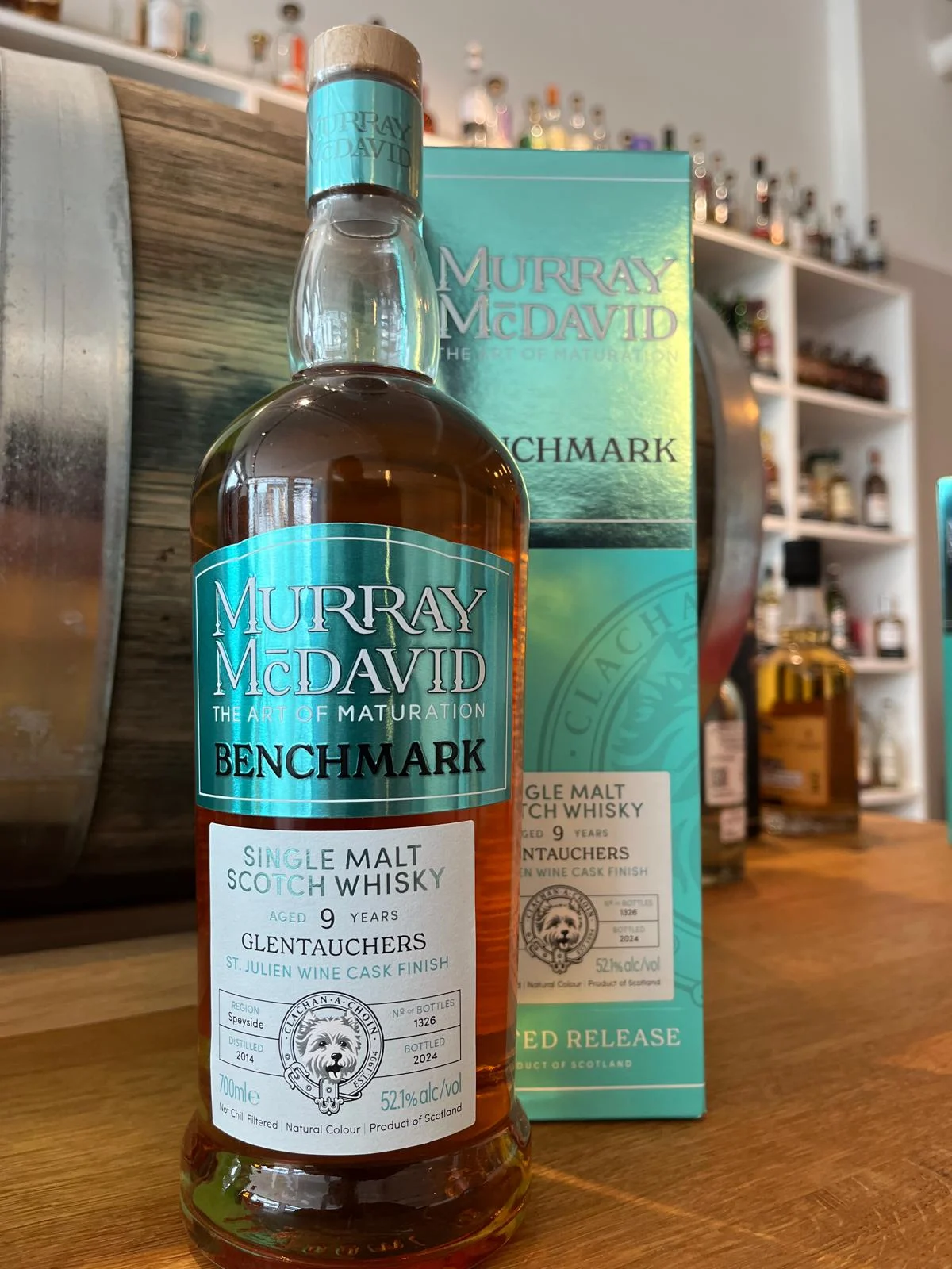 Glentauchers 9y St.Julien Cask Murray McDavid - FASMAS