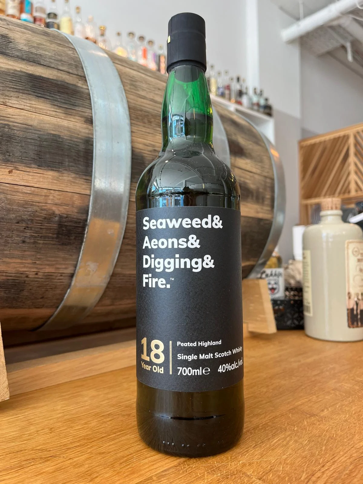 Seeweed &Aeons& Digging&Fire 18y Bourbon Cask - FASMAS