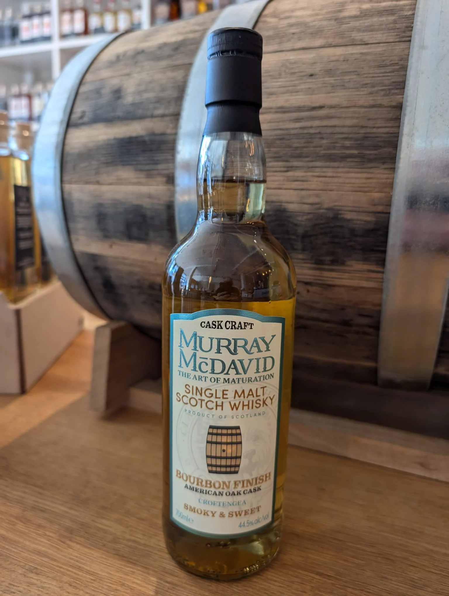 Croftengea Bourbon Finish Craft Casks, Murray McDavid - FASMAS
