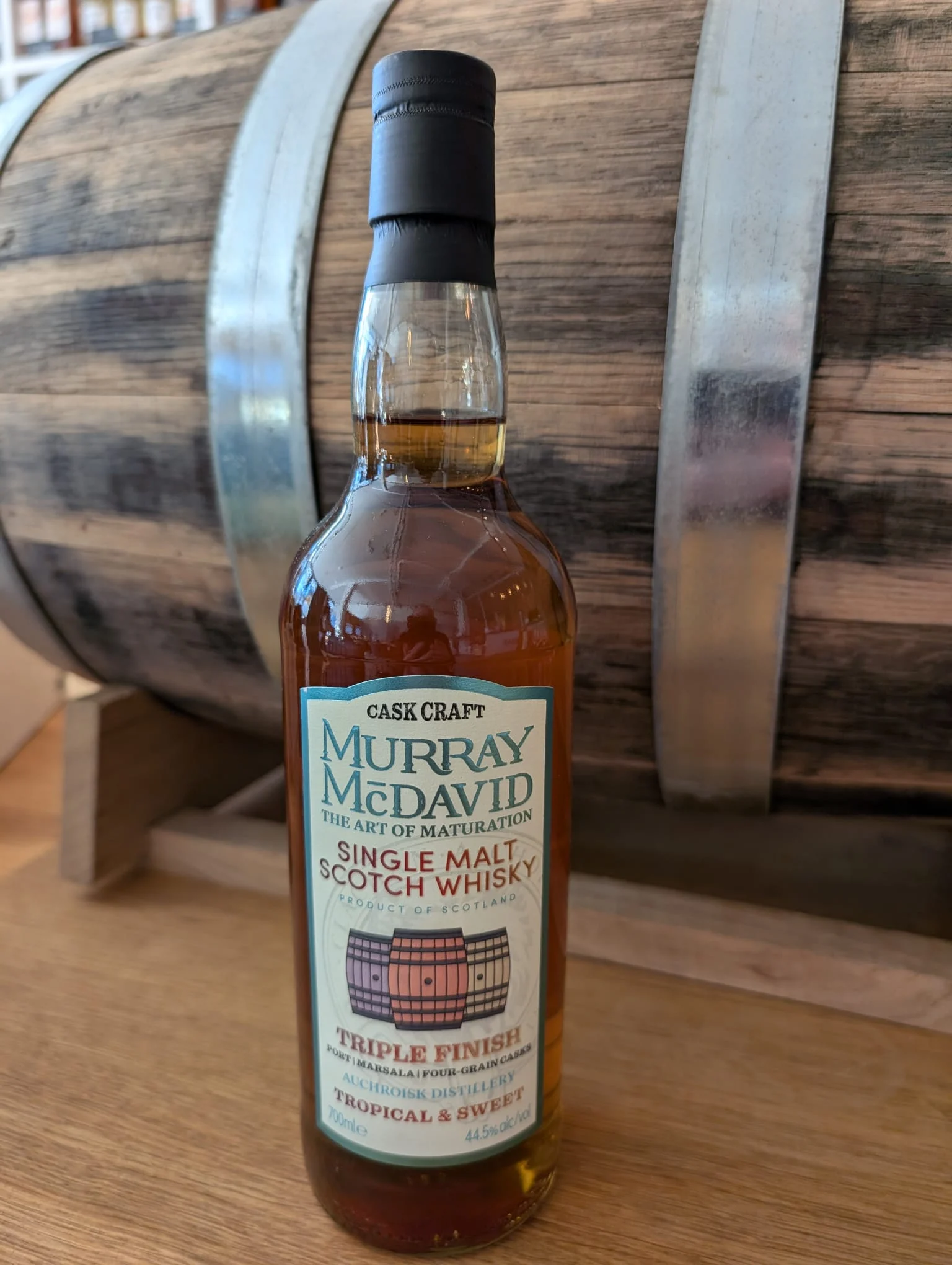 Auchroisk Triple Finish Cask Craft -Murray McDavid