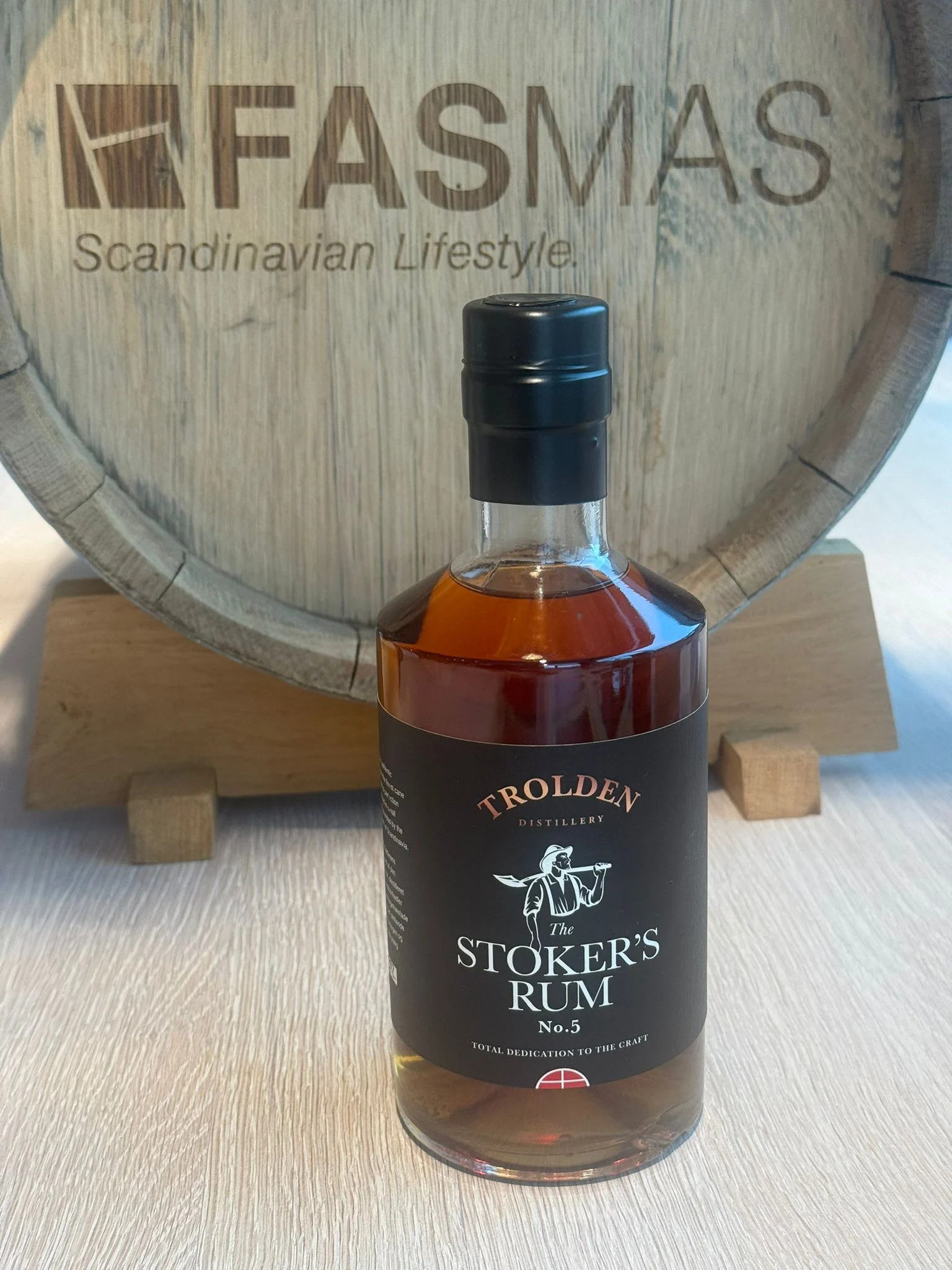 Trolden Stokers Rum Denmark 40%vol 0,5l - FASMAS