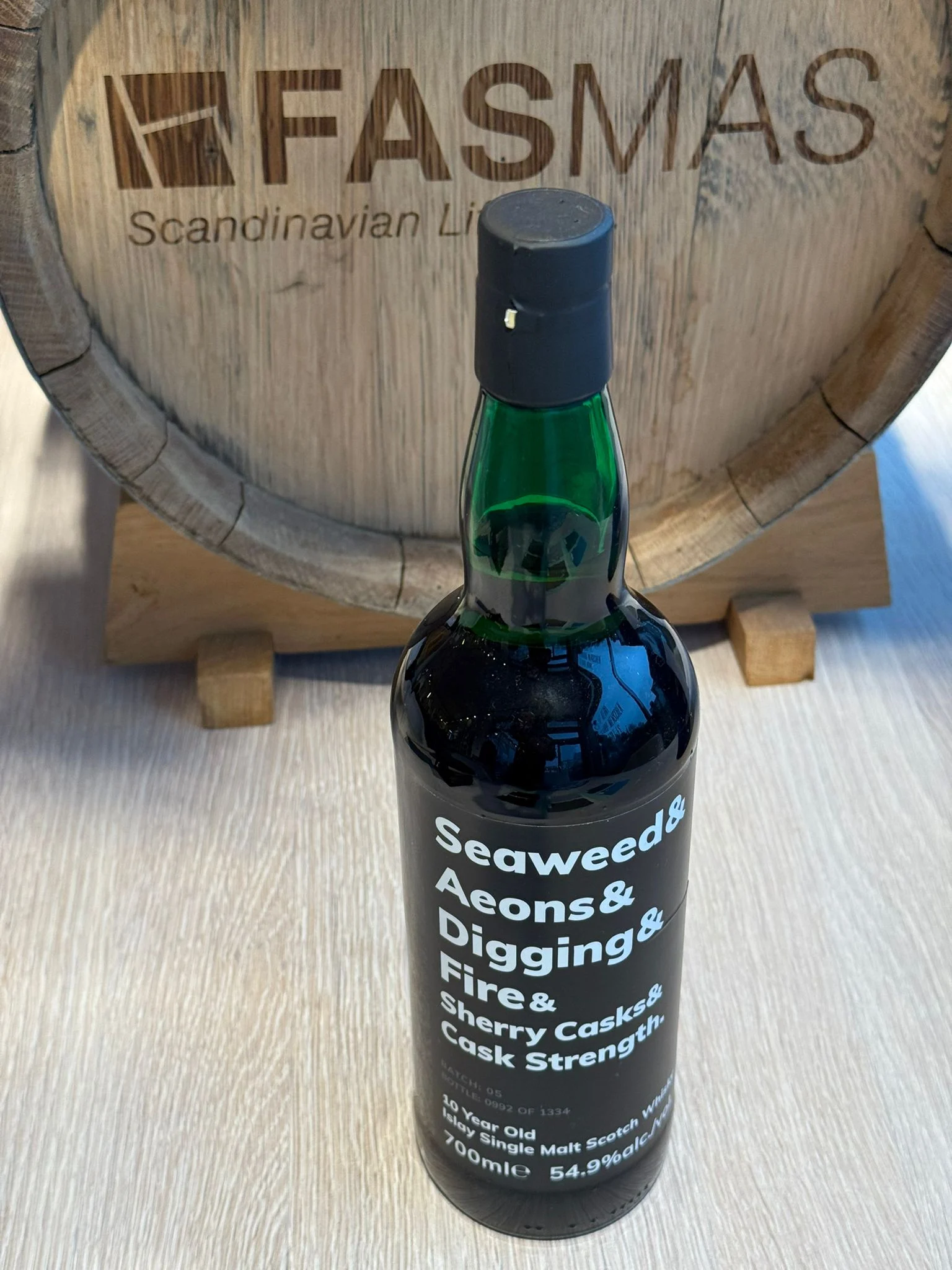 Seaweed & Aeons & Digging & Fire 10y Sherry Cask Strength - FASMAS