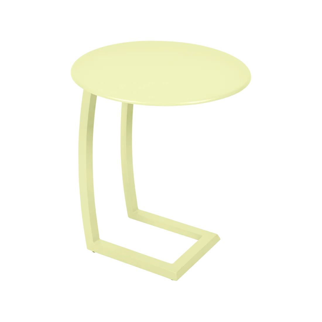 Fermob ALIZE Beistelltisch Alumnium Ø 48 CM - Zitronensorbet