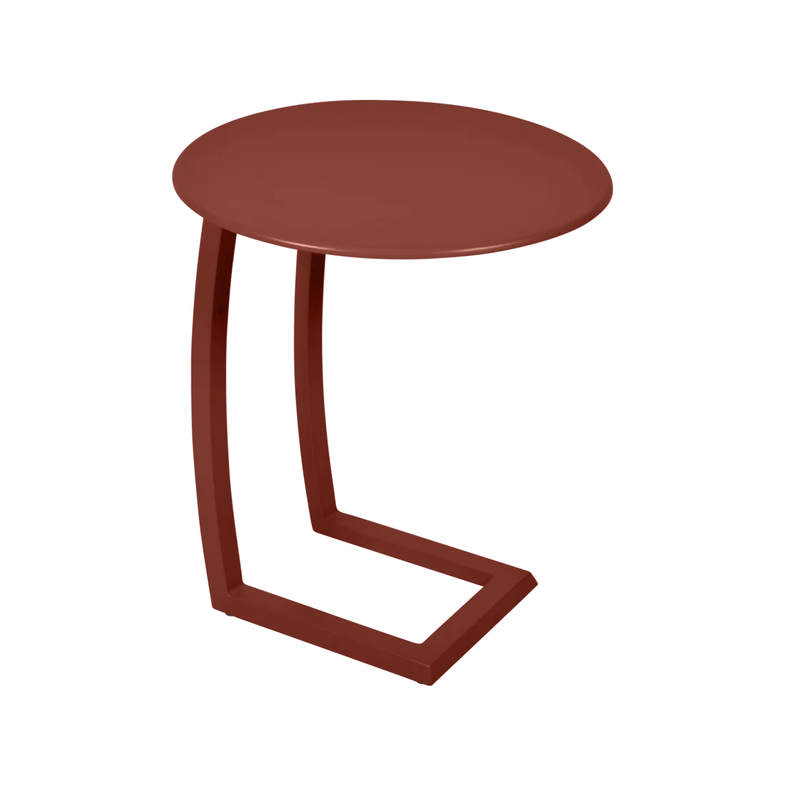 Fermob ALIZE Beistelltisch Alumnium Ø 48 CM - Ockerrot