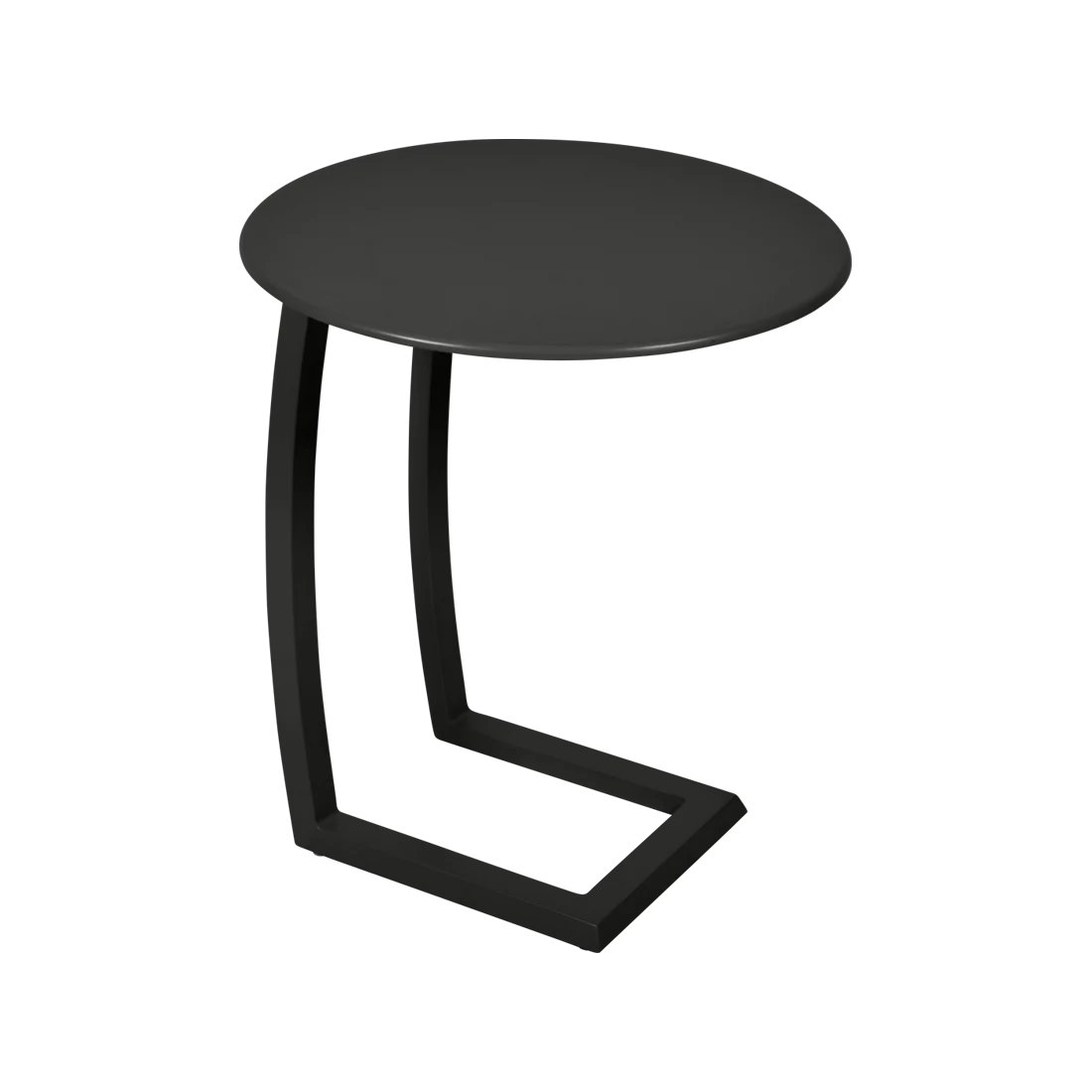 Fermob ALIZE Beistelltisch Alumnium Ø 48 CM - Lakritze