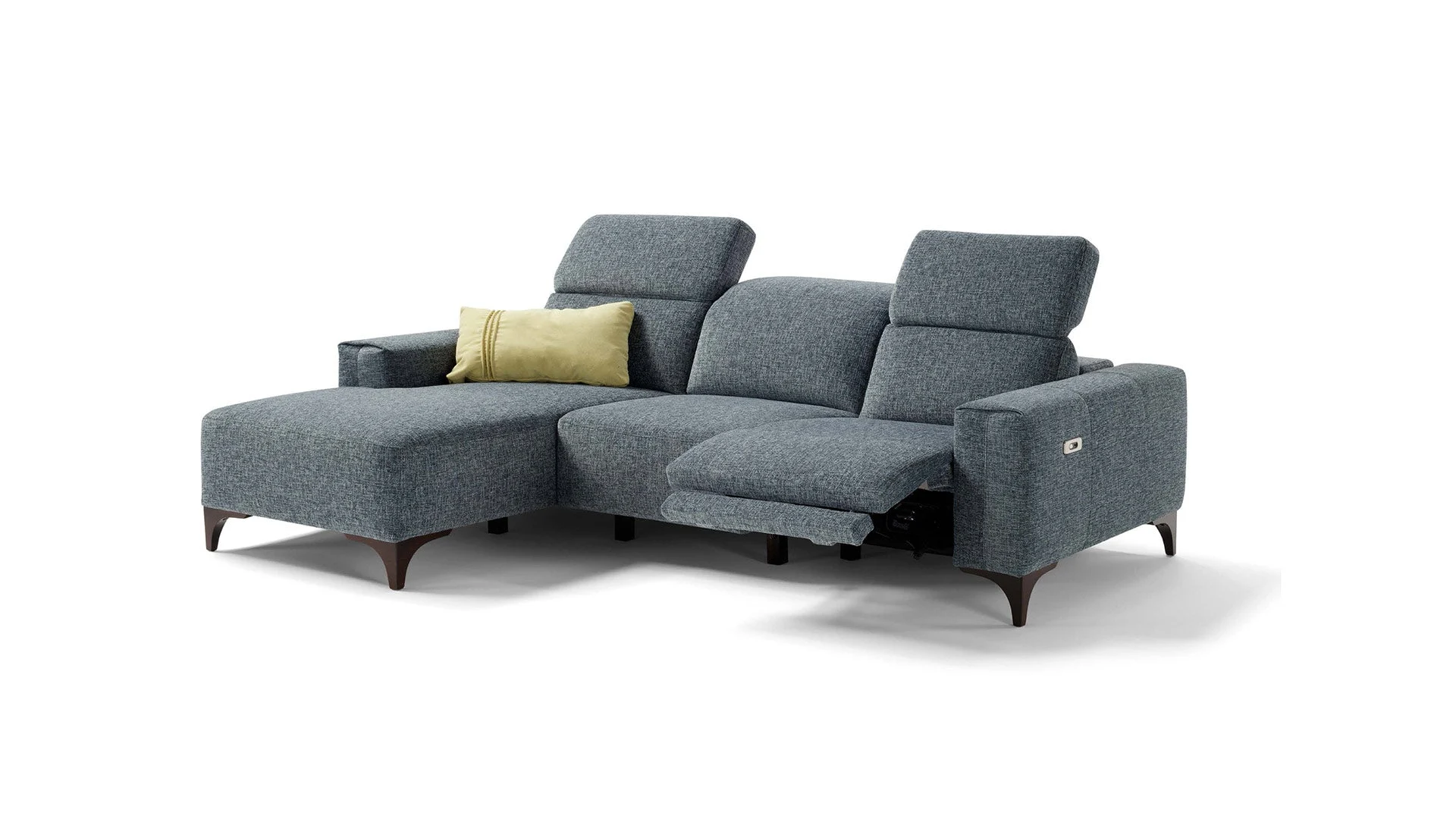 Altea modular corner sofa with electric recliner - Made Milano