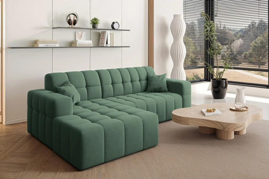 Ecksofa L-förmiges Nimes-Eckmöbel links/rechts