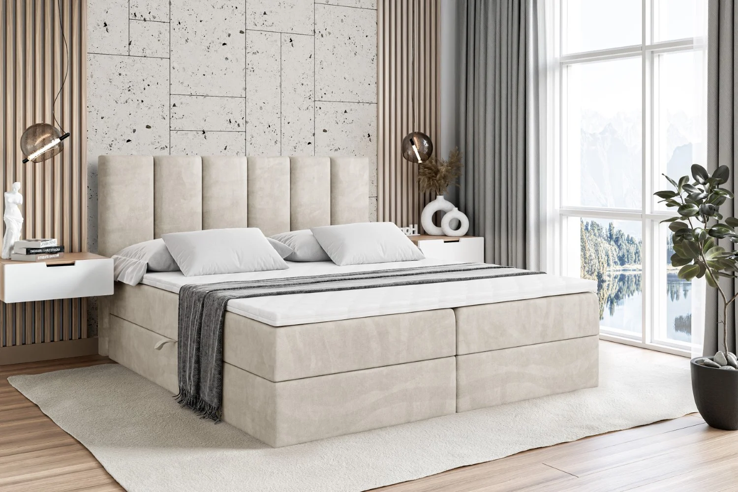 Boxbett BOXI1 Beige - Casablanca 2301 120x200 cm