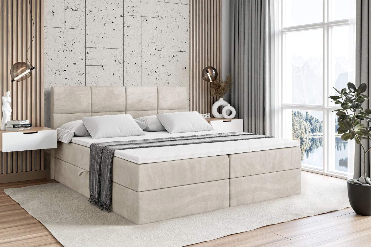 Boxbett ARDENI Beige - Casablanca 2301 120x200 cm