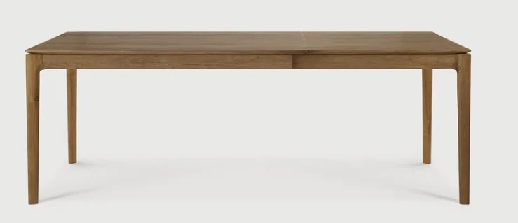 Ethnicraft Bok Ausziehbarer Indoor Tisch Teakholz