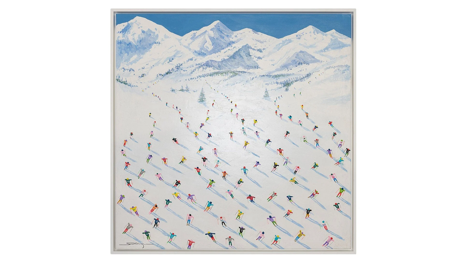BLUE SKI I - Santiago Navarro