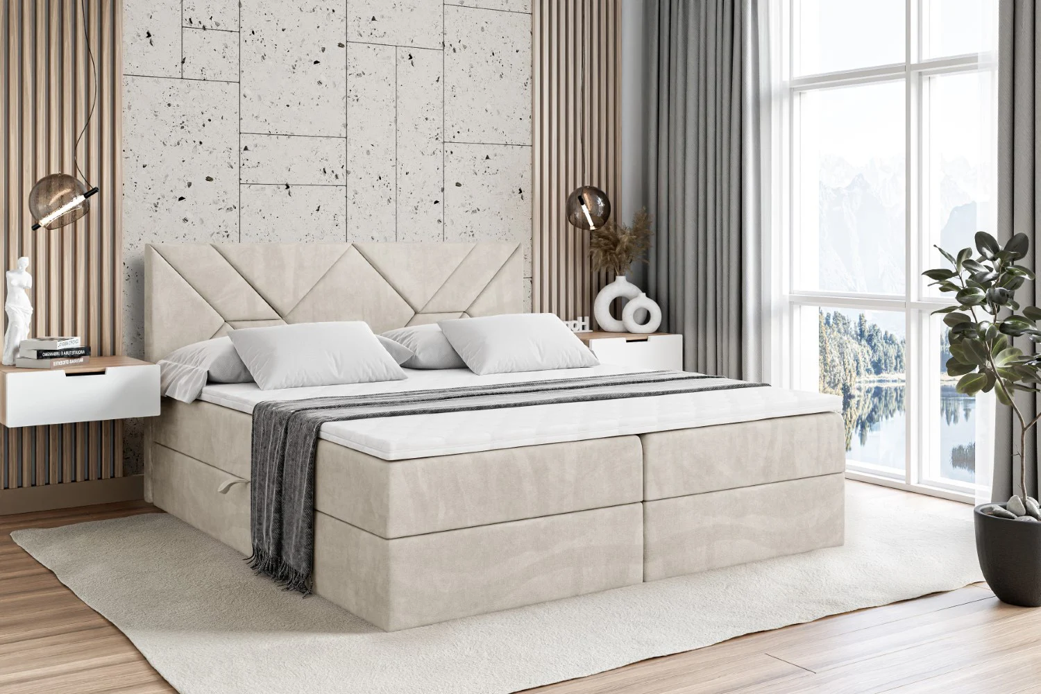 Boxbett BARWA Beige - Casablanca 2301 120x200 cm