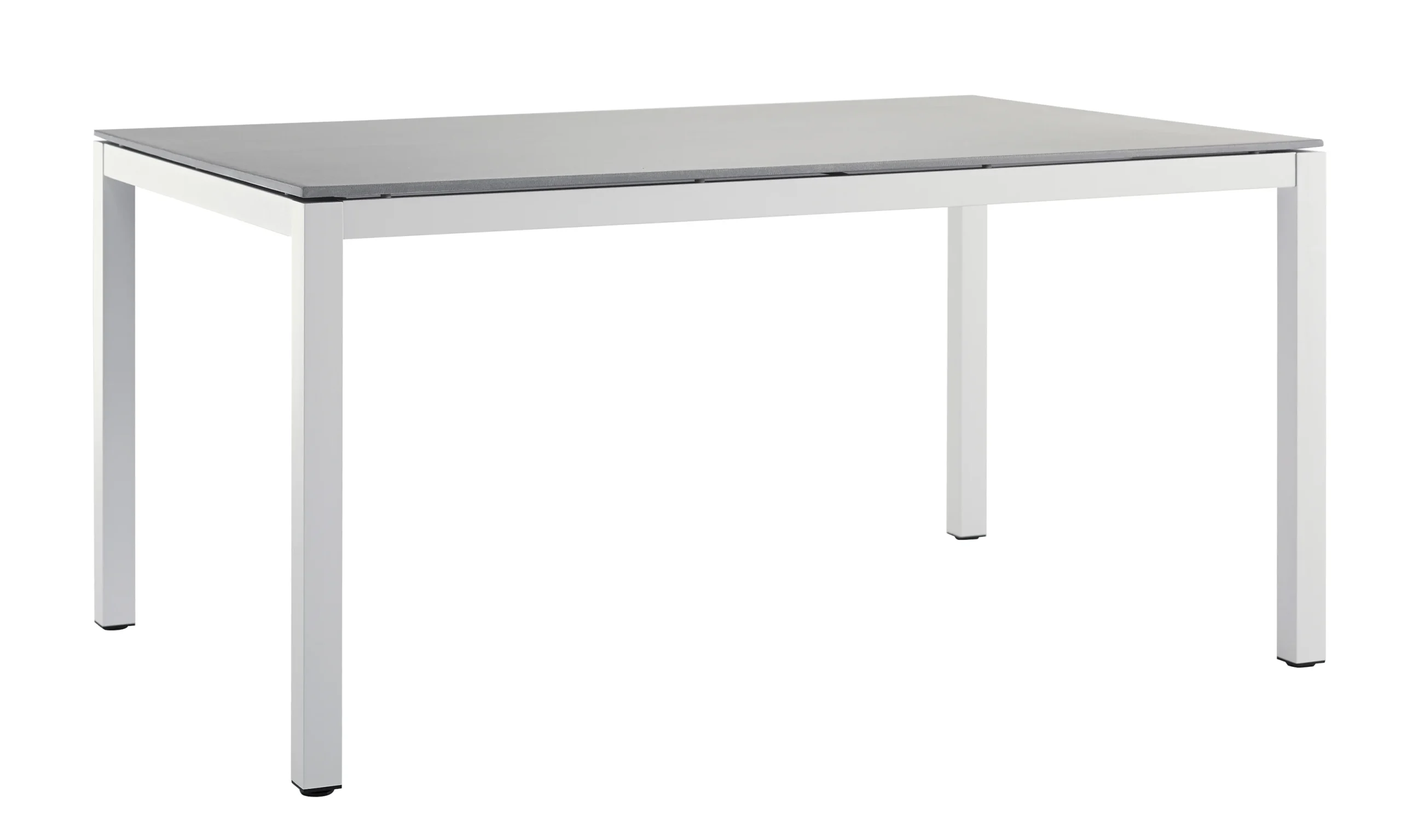 Solpuri Classic Dining Tisch Aluminium White 140x80 - 220x100 cm
