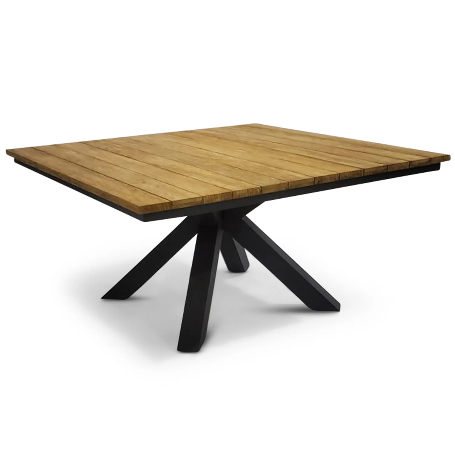 CLEMENTO Liverpool Tisch 150x150 cm Aluminium/Anthrazit