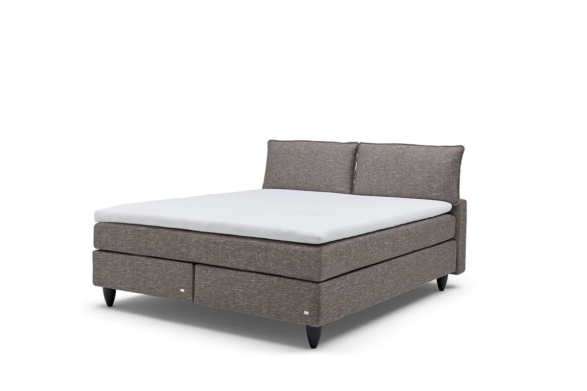 RUF Betten Cushido Boxspringbett mit TTFK-Matratze und Belüftungssystem