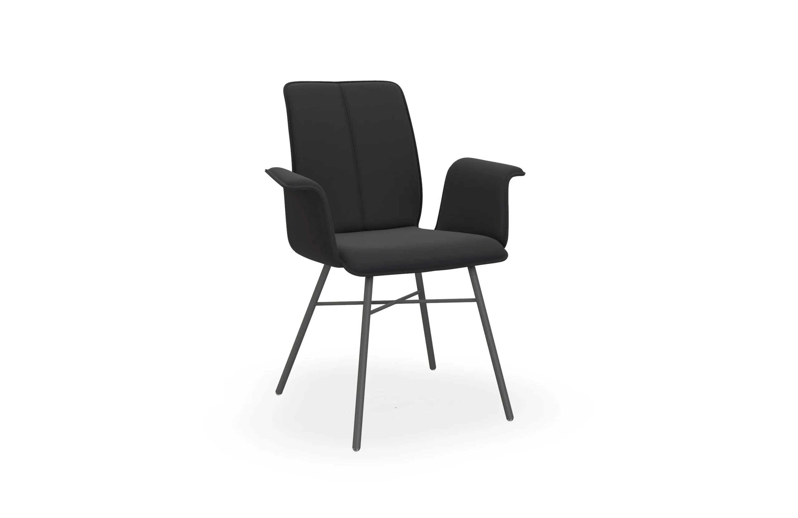 Bert Plantagie TARA FOUR 832A Stuhl mit Armlehne breit geschlossen gepolstert