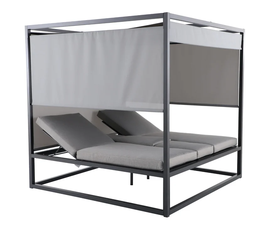 MWH Cubico Daybed mit Hubtisch Aluminium