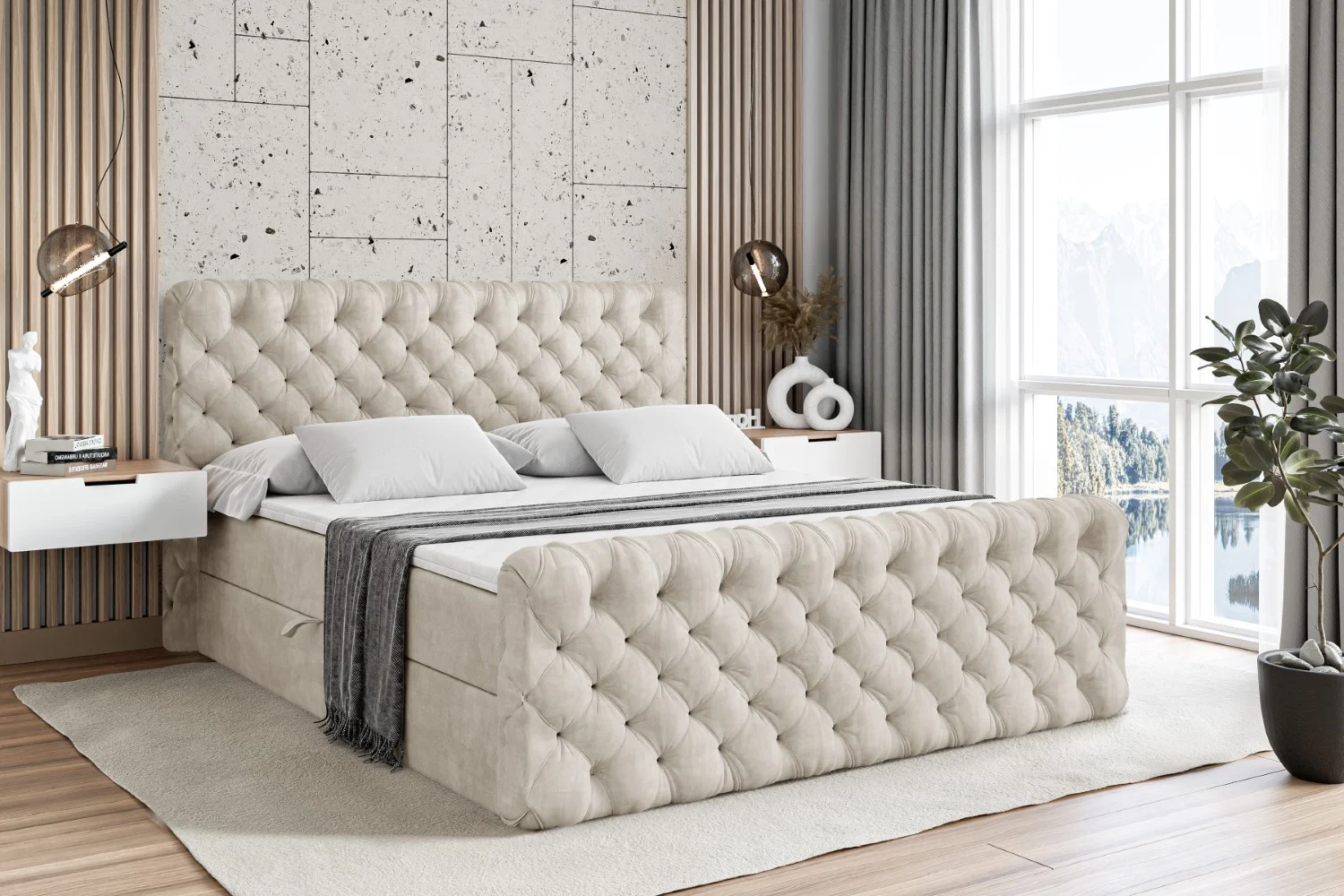 Boxbett BOXI8-Z Beige - Casablanca 2301 120x200 cm