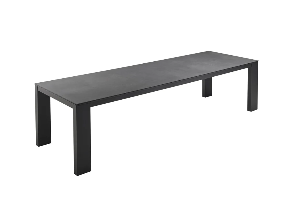 Solpuri Elements Dining Tisch Aluminium (1-tlg.Tischplatte oder 2-tlg. Tischplatte)