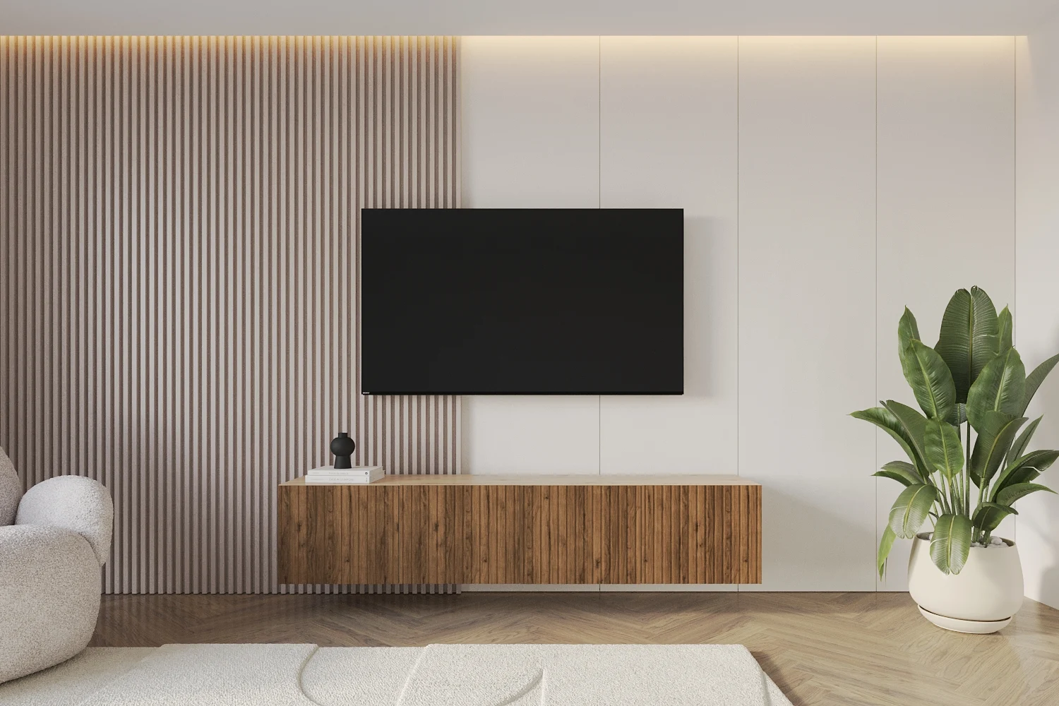 Lowboard KITO Artisan und Katania 2 x 100 cm - Altdecor