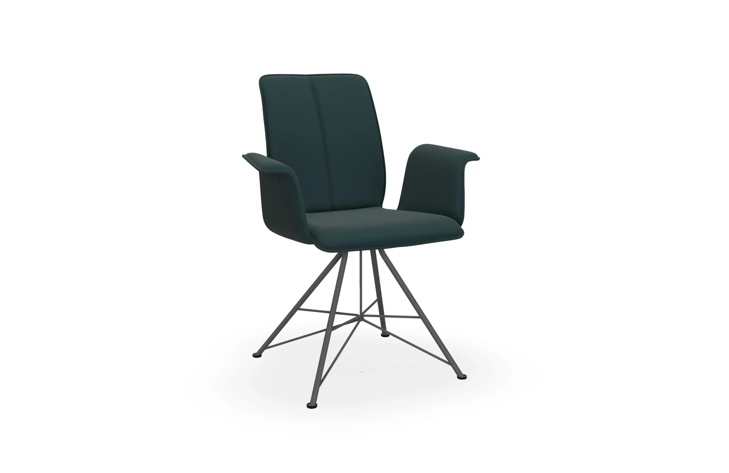 Bert Plantagie TARA SPIN 833A Stuhl mit Armlehne breit geschlossen gepolstert
