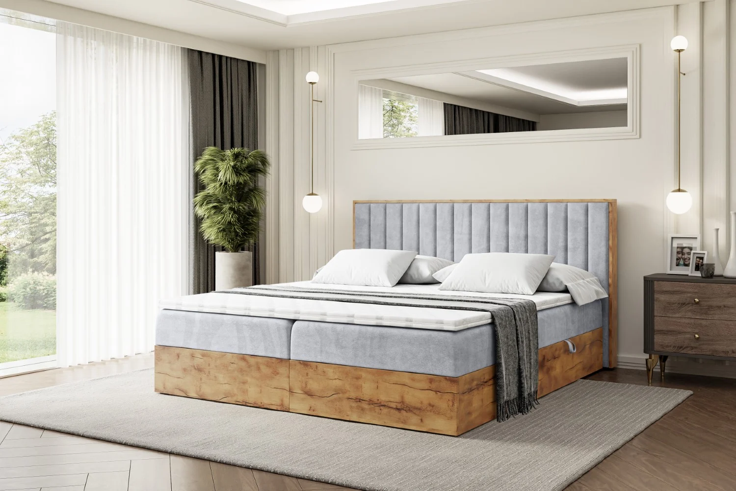 Boxbett LOLLI4 Beige - Casablanca 2301 120x200 cm