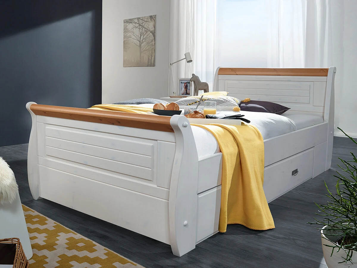 G+K Bett II Landhausstil - G+K Möbel