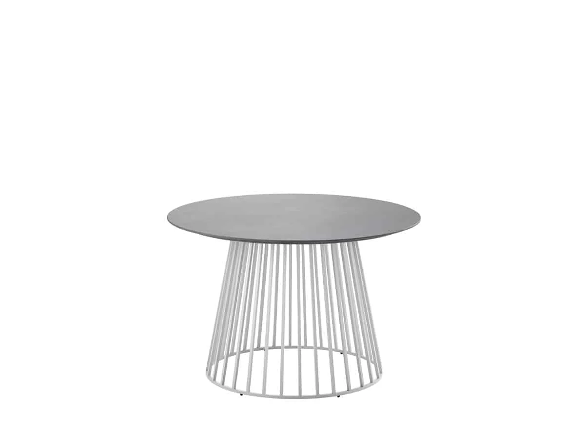 Solpuri Grid Lounge- und Beistelltisch Aluminium