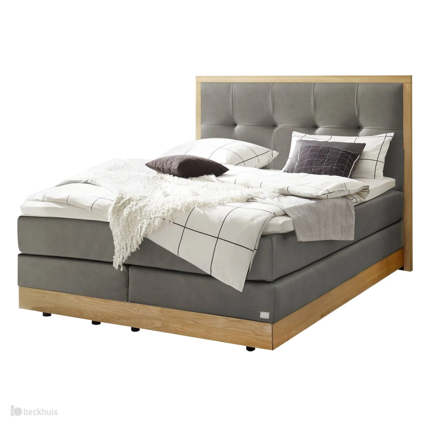 Hasena Alba Boxspringbett Eiche bright