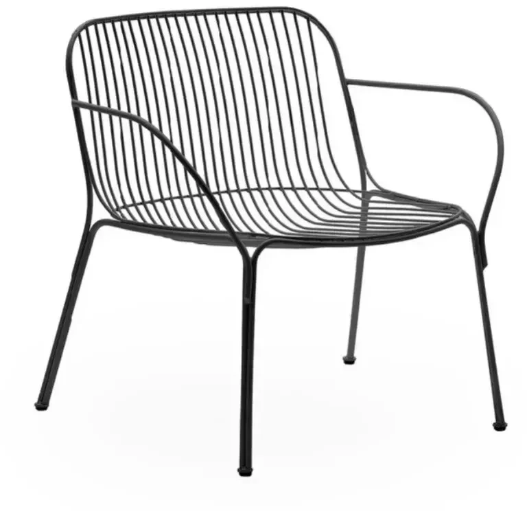 Kartell Hiray Armlehnstuhl verzinkter Stahl