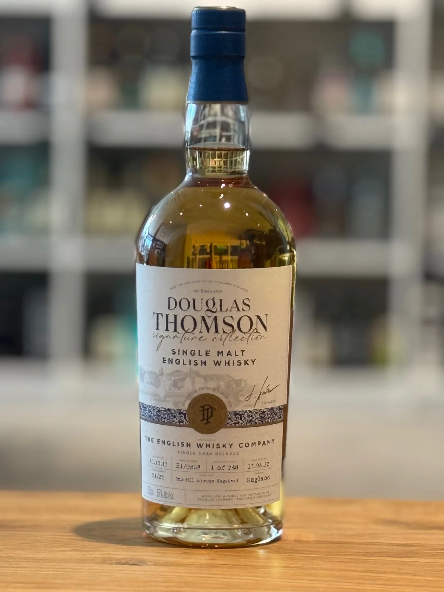 DOUGLAS THOMSON English Whisky Company 57% - FASMAS