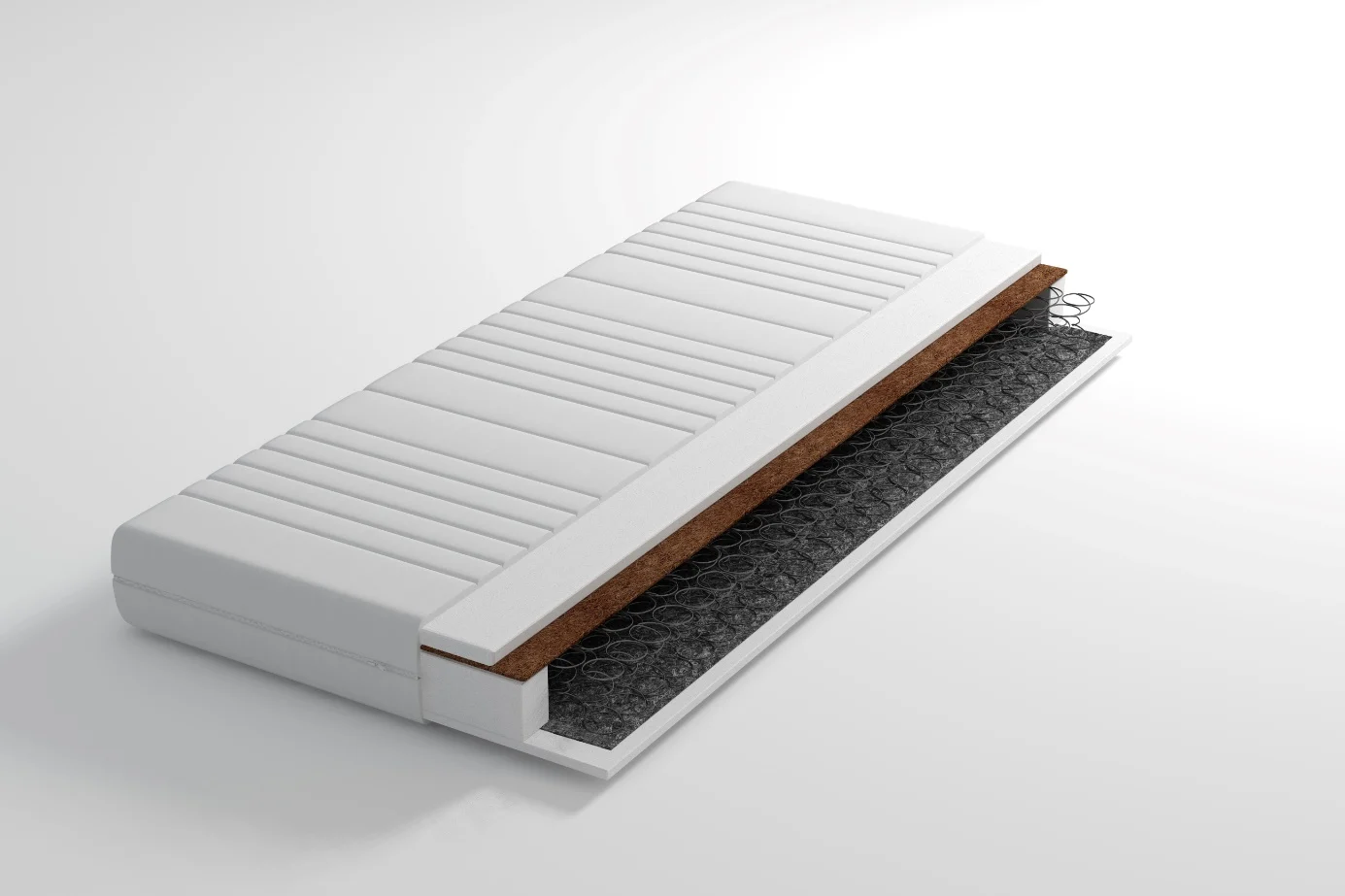 Matratze Beidseitige Bonellmatratze 80-180 cm x 200cm „Sleepoo COCOBON“ H3/H4 18cm