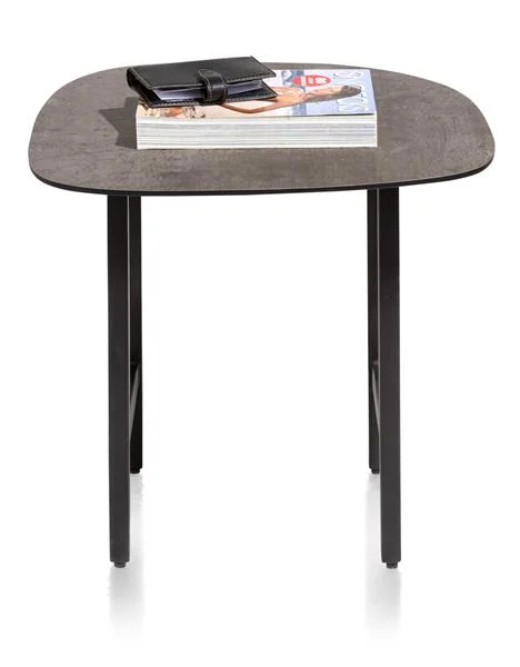 XOOON Fresno Beistelltisch HPL/Metall 45x45 cm